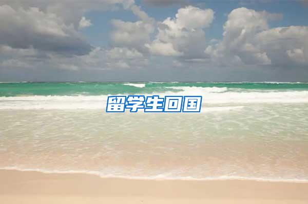 留学生回国