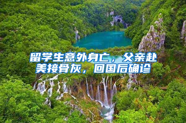 留学生意外身亡，父亲赴美接骨灰，回国后确诊