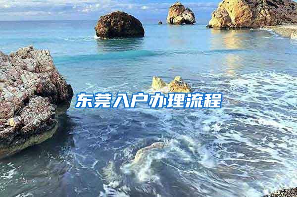 东莞入户办理流程
