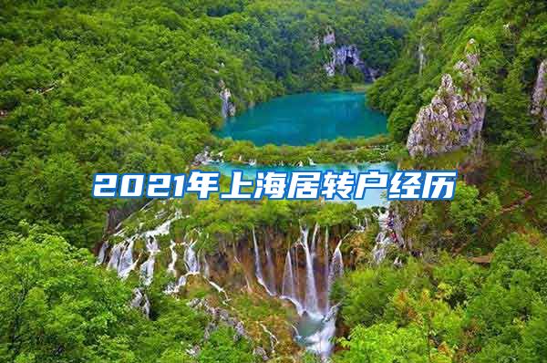 2021年上海居转户经历