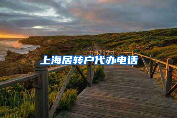 上海居转户代办电话