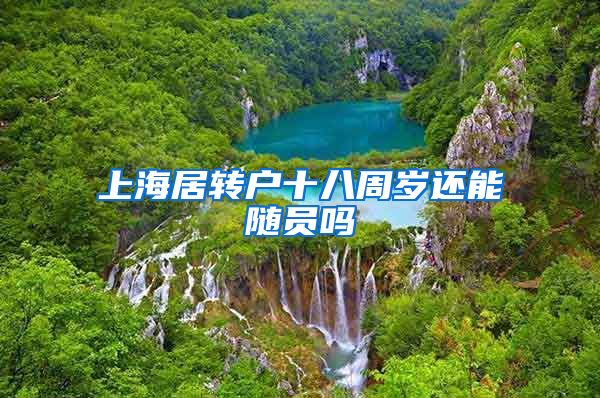 上海居转户十八周岁还能随员吗