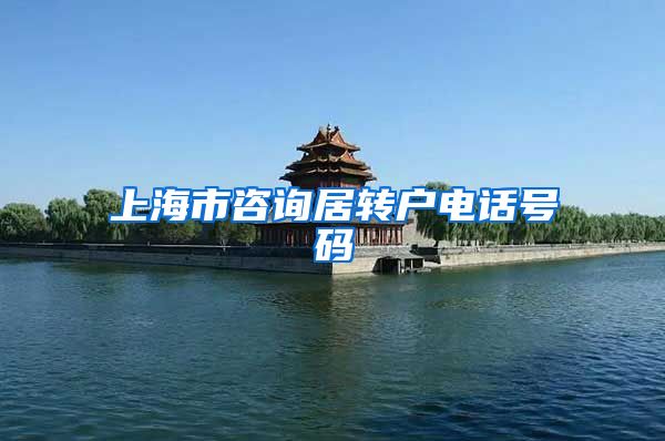 上海市咨询居转户电话号码