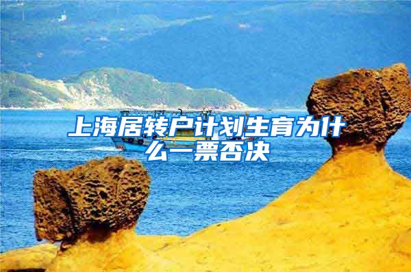 上海居转户计划生育为什么一票否决