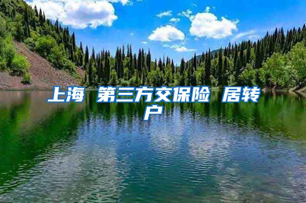 上海 第三方交保险 居转户