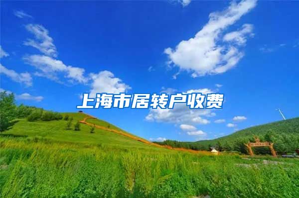 上海市居转户收费