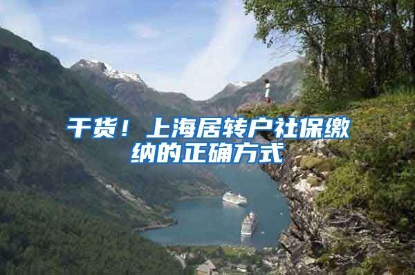 干货！上海居转户社保缴纳的正确方式